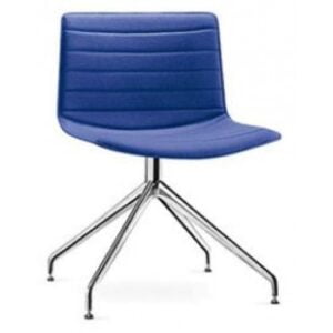 VADEIRA CATIFA INOX - COURO NATURAL