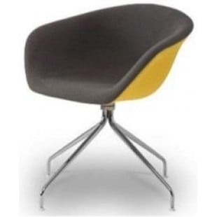 CADEIRA ERGO REVESTIDA - COURO ECOLÓGICO