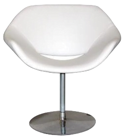 CADEIRA STERN BAIXA - COURO NATURAL