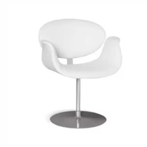 CADEIRA TULIPA - COURO NATURAL