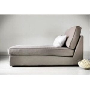 CHAISE MONACO - COURO NATURAL