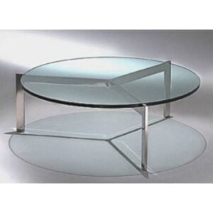 MESA PK DE CENTRO - REDONDA INOX