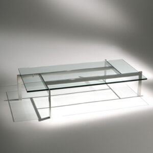 MESA PK DE CENTRO - RETANGULAR INOX