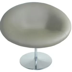 POLTRONA GONDOLA PEQUENA - COURO NATURAL