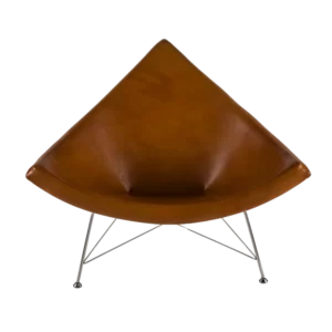 POLTRONA COCONUT - COURO NATURAL