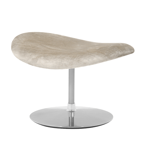 BANQUETA GONDOLA - COURO NATURAL