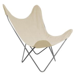 POLTRONA BUTTERFLY - COURO NATURAL