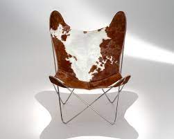 POLTRONA BUTTERFLY - COURO PELE DE VACA