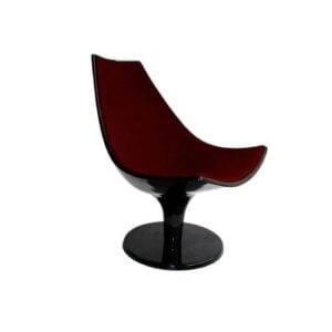 POLTRONA MOON - COURO NATURAL