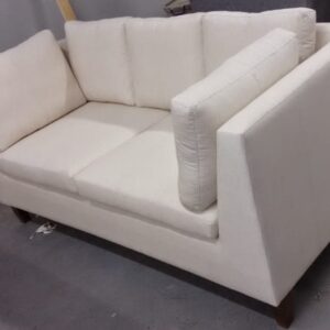 SOFÁ LINHA RETA DE 2 LUGARES 1.60 - COURO NATURAL