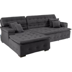 SOFÁ COM CHAISE 2.98 - SUPERSUEDE